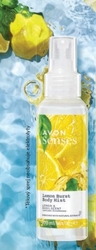 Tělový sprej s vůní citronu a bazalky