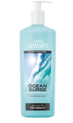 Sprchový gel na tělo a vlasy Ocean Surge 720ml