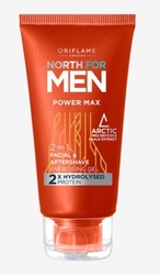 Povzbuzující pleťový gel po holení 2 v 1 North for Men PowerMax