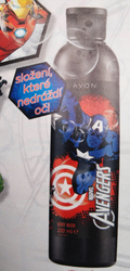 Sprchový gel Avengers Kapitán Amerika
